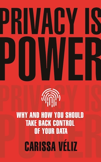 'Privacy is Power' book cover